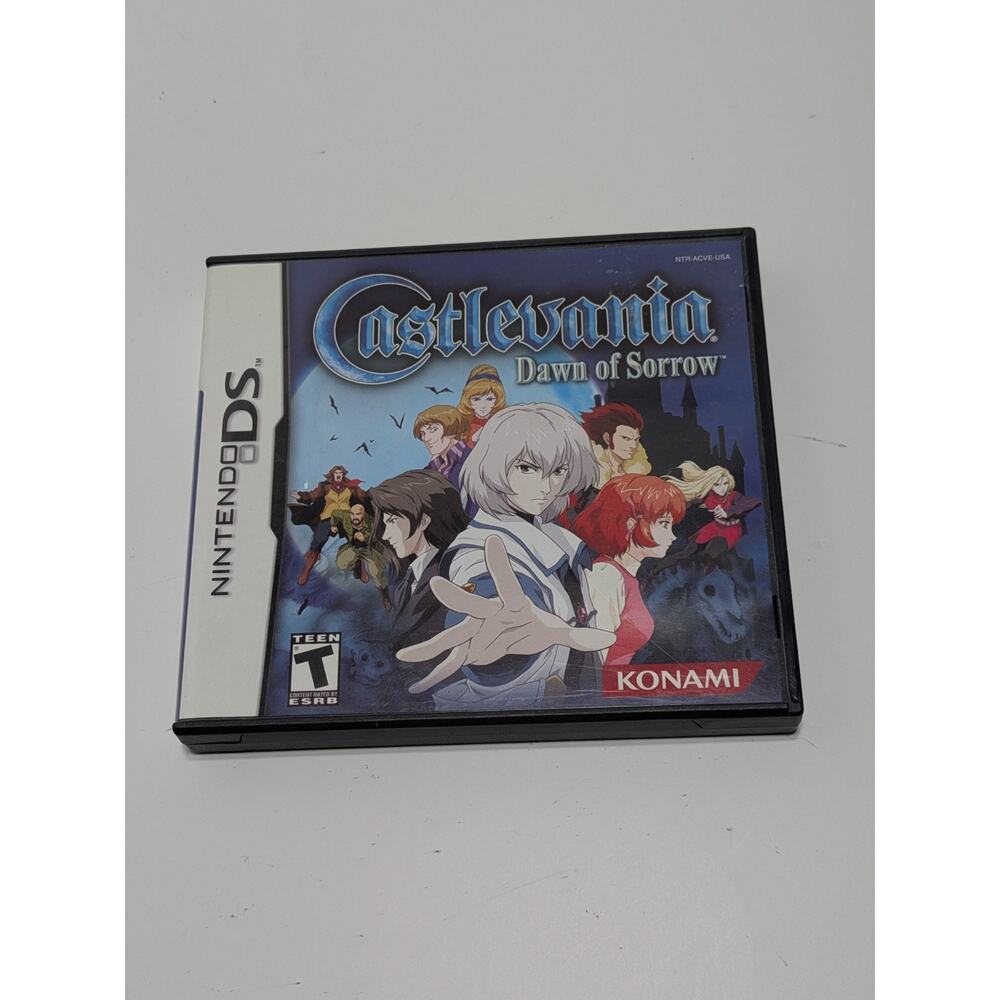 Castlevania: Dawn of Sorrow Nintendo DS 2005, Complete in Box, Tested Working - Picture 1 of 4